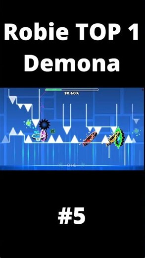 Robie top 1 demona część 5 #geometrydash