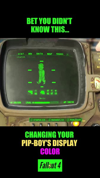 How to Change the PIP-BOY Display Color in Fallout 4