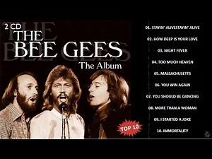 GRANDES EXITOS DE LOS BEE GEES. bee gees greatest hits. full album best songs of bee gees.