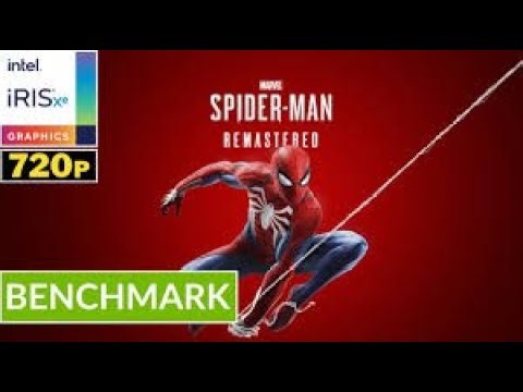 Marvel's Spider Man Remastered Intel Iris Xe gaming test || i7-1355u || 1080p || 720p