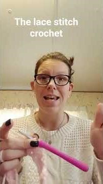 The lace stitch part 1