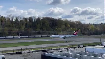 Museum PR Guy loves airplanes with strange appendages and unusual branding, so the Honeywell B757 test plane fit the bill today. | The Museum of Flight