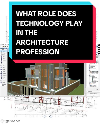Part 107 | What role does Technology play in the Architecture Profession.? #creatorsearchinsights #foryoupagе #architecture #engineering #construction