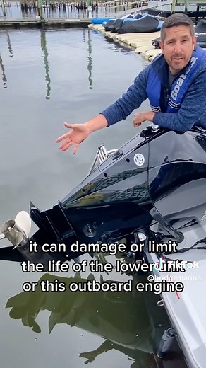4.2K views · 29 reactions | Boat Engine Maintenance Tip: leave your engine up when you are docked in salt water #boating #learntoboat #BoatingTips #lakehopatcong #highlandsnj #bridgemarina | Bridge Marina, Inc. | Facebook