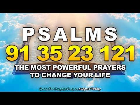 [🙏NIGHT PRAYER!] PSALM 91 PSALM 35 PSALM 121 PSALM 23 THE MOST POWERFUL PRAYERS TO CHANGE YOUR LIFE