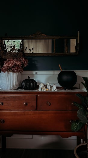 90K views · 5K reactions | Which upcycled is your favorite? The cauldron is my newest project and I LOVE the mist and color changing light! It’s going to be perfect at our Halloween party in a few weeks! #thriftedandstyled #trlthriftscore #thriftedhome #homeonabudget #fallhomedecor #halloweendecor | The Rural Legend | Facebook