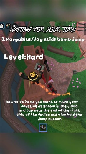 How to bomb jump tutorial #roblox #mm2 #murdermystery2