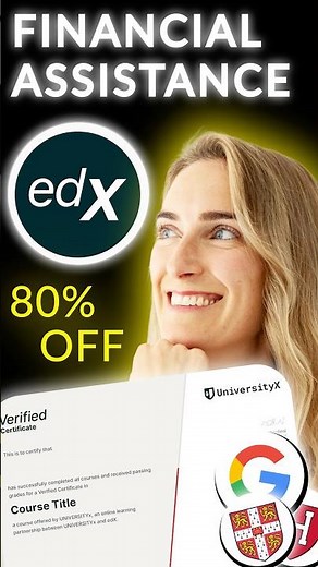 How to Get Up to 80% Off edX Courses 🎓