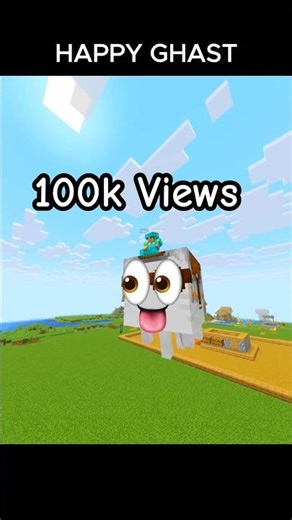 How to get a Happy Ghast in Minecraft 😍 #shorts #minecraft #minecraft shorts aft