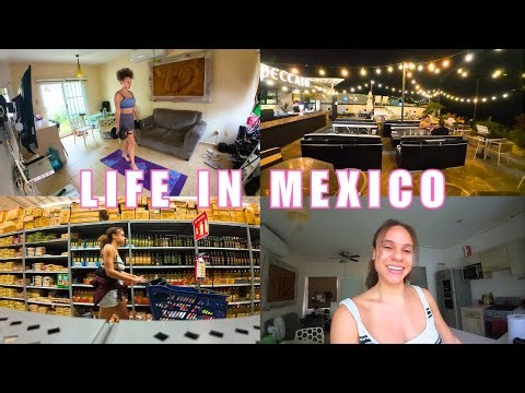 LIFE IN MEXICO | Coworking at Anna's, grocery shopping & pedicure