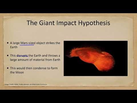 Chapter 9 - Lesson 3 - The Origin of the Moon