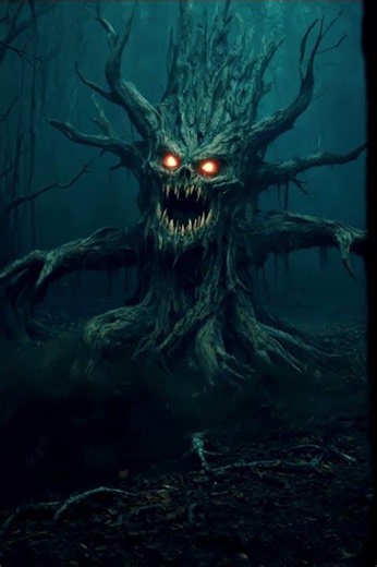Evil In The Woods AI horror short,