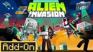 外星人入侵追加内容 Alien Invasion Add-On 660币 我的世界基岩版 官方商城收费模组_哔哩哔哩bilibili