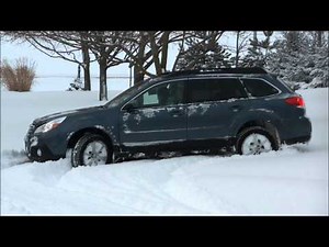 2014 Subaru Driveway snow