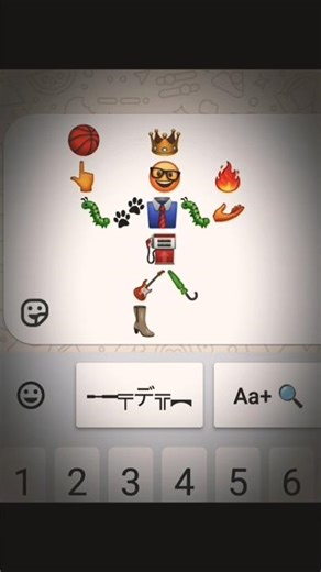 Emoji Art Challenge 😍🔥 | Try This Amazing Emoji Trick #emojiart #emojichallenge