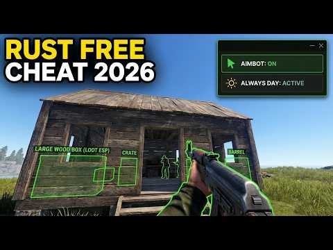 RUST FREE CHEAT 🟢 ESP, STASH REVEAL & NIGHT VISION & AIMBOT (EXTERNAL)