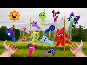 Unbelievable!! All Sprunkis Trapped in the Net — Rescue Them Now! 😱