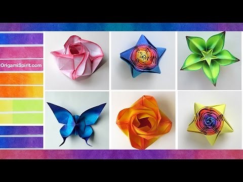 How to Color Paper for Origami : : Coloreado de papel