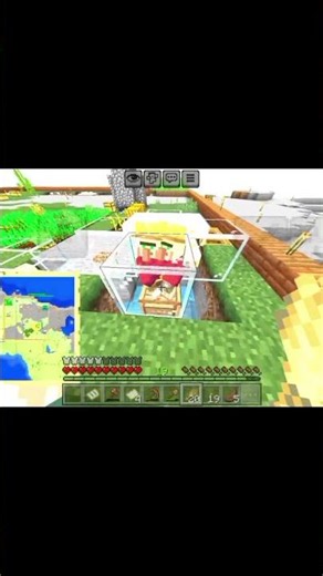 Minecraft Easiest villager breeder farm for bedrock edition #minecraft