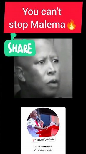 Julius Malema: The Fearless Leader of Africa. 💪🔥#JuliusMalema #FearlessLeader #Courage #BoldVoice