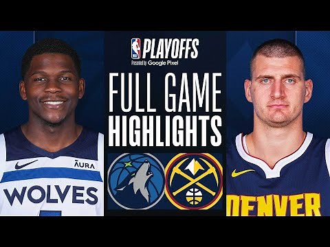 #3 TIMBERWOLVES at #2 NUGGETS | FULL GAME 2 HIGHLIGHTS | May 6, 2024