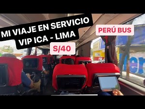 🔥Mi viaje #ICA - #LIMA en PERÚS BUS ¿Buen servicio?