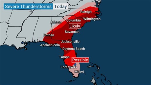 21K views · 397 reactions | All eyes are on severe weather as powerful storms track across the South, producing damaging winds and strong tornadoes that will stretch up the East Coast today. We are LIVE keeping you updated! | The Weather Channel | Facebook