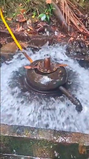 This Pump Uses Water Hammer to Lift Water