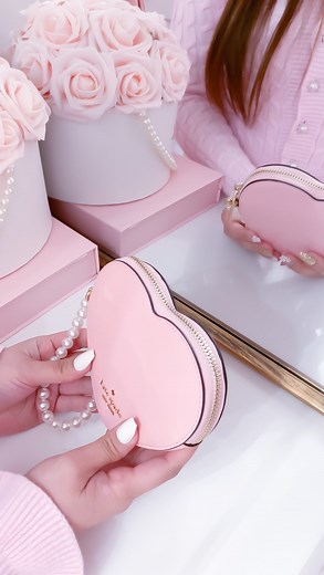 5.7K views · 81 reactions | Happy Heart’s Day lovelies! ♥️ Wanna know what purses fits the Pink Princess Card Holder?! Featuring Kate Spade purses and Pink Princess Card Holder in Lemonade Pink ✨ Enjoy!  #pinkaesthetic #pinkvalentines #galentinesday #pinkcardholder #pinkeverything #pinkcommunity #pinkandpretty #pinkroom #coquettevibes | shoppinkprincess | Facebook