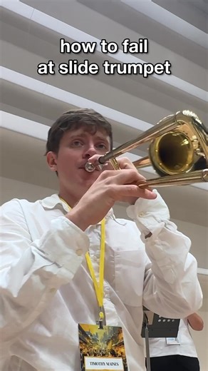 when you bring a slide trumpet for the stars and stripes... | TromboneTimo