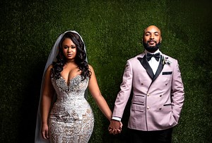 Rosalyn And Edward's Garden Glam Wedding | Essence
