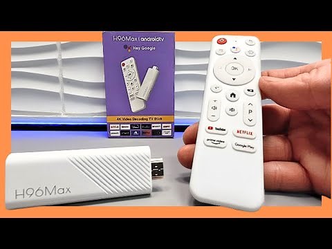 H96 Max Android Tv 4K Stick Review - Firestick Replacement?