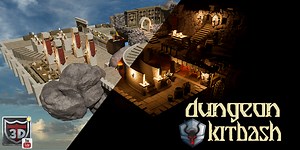 Modular Dungeon Kitbash: Speed Level Design [$]