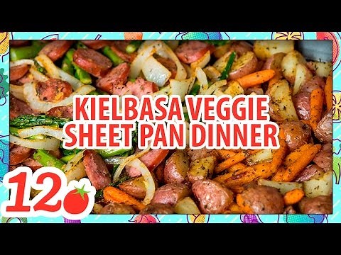 Kielbasa Sausage & Veggie Sheet Pan Dinner Recipe