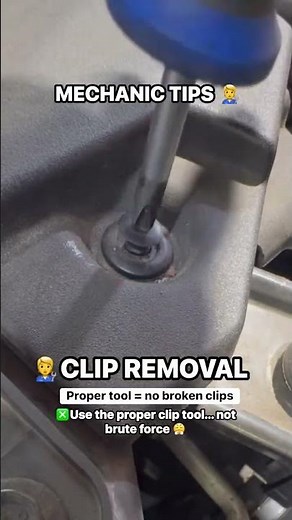 proper way to remove car clips