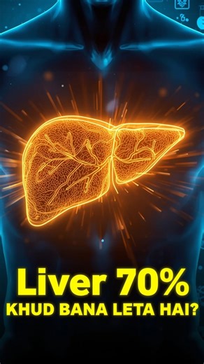 Liver 70% Khud Kaise Bana Leta Hai? By factfull knowledge #shortvideos #viral