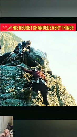💔 Three Words He Never Expected to Hear... | How to Train Your Dragon #shorts