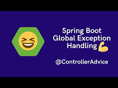 Global Exception Handling Spring Boot with Controller advice | Exception Handling in Spring Boot