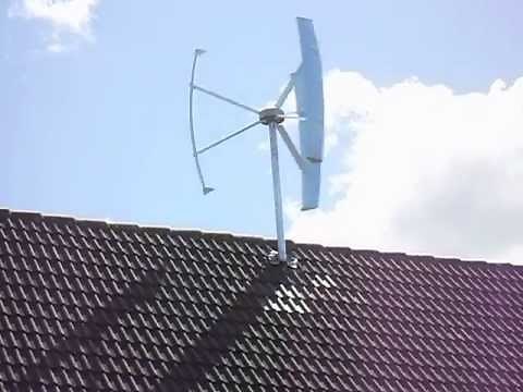 SkyLine Sl10 - 1kW Windkraftanlage Darrieus H-Rotor