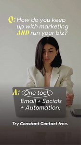 You don’t need more hours in the day — just smarter marketing tools. Try Constant Contact free for 30 days ⬇️ | Constant Contact | Facebook