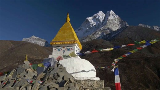 Discover the Himalayas: Drone Footage Reveals Mountain Grandeur