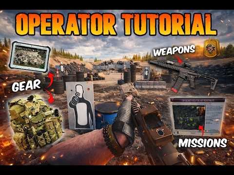 OPERATOR 0.9 | COMPLETE TUTORIAL & START GUIDE (Weapons, Gear, ATAK, Missions)