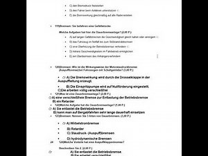 Beschleunigte Grundqualifikation BKrFQG(Bus)/Orginale Prüfungsfragen(Personenverkehr)