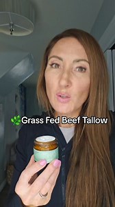 Grass Fed Beef Whipped Tallow cream with only three ingredients. ...Castrol oil and frankincense oil! Beef tallow specifically contains naturally occurring fat soluble vitamins A, D, E, K and B12, plus conjugated linoleic acid and niacin. Importantly, tallow contains fat-soluble vitamins and their activators which work together harmoniously to improve cell regeneration, fine lines, skin tone, and the appearance of UV-damaged skin. 🌿 Naturally packed with a dense concentration of fatty acids, be