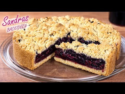 Kirschkuchen mit Streusel oder Streuselkuchen mit Kirschen - aber richtig lecker