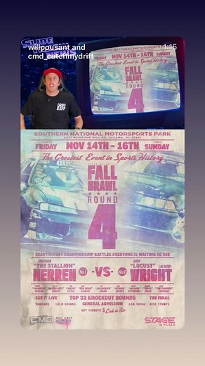 RUN CMD! 🔥 WELCOME TO THE SOFA KING AWESOME SERIES 🔥 If you’re new here… buckle up. 😤💨 This is CMD’s $40,000 drift series — where grassroots meets pro-level energy. Tight tandems. Packed stands. Wild layouts. Big payouts. Pink blue everything. 💗💙 🏁 $40K on the line 🚗 Car shows every event 🤘 Ride alongs that’ll change your life 📸 Crazy media coverage 👀 Drivers from Pro, ProSpec, and top grassroots crews If you love drifting, you’re in the right place. If you’re new… welcome to the fami