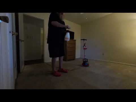 Cleaning With CTI-Pro's Choice OS-1 RTU...Oreck Orbiter!