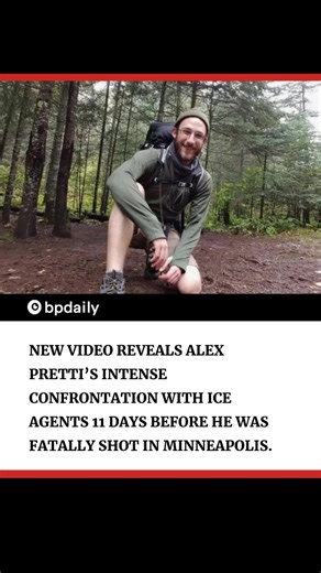 Footage Shows Alex Pretti Clashing With Federal Agents Days Before He Was Fatally Shot. Read the full article in the comments. | BP Daily