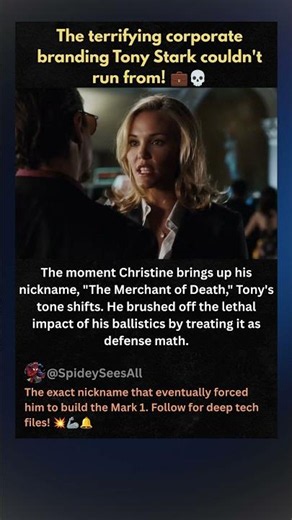 THE NICKNAME TONY STARK COULDN'T ESCAPE 💀💼
