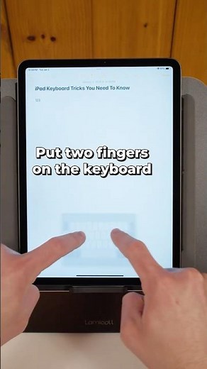 iPad Keyboard Tricks You NEED To Know